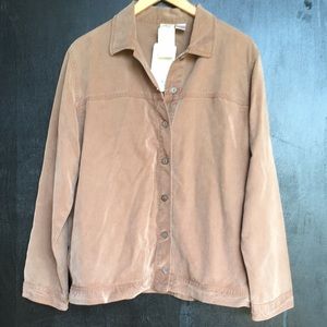 TENCEL LIGHT WEIGHT SHIRT JACKET SIZE LARGE